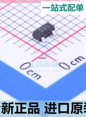 FMMT591TA??丝印S91 SOT-23 PNP 60V 1A 三极管(BJT) 原装(美台