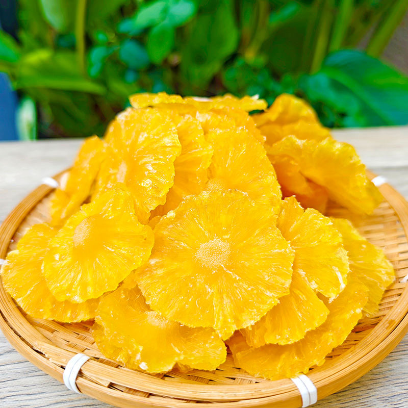 云果特产原味菠萝干云南纯手工得菠萝干小零食特产
