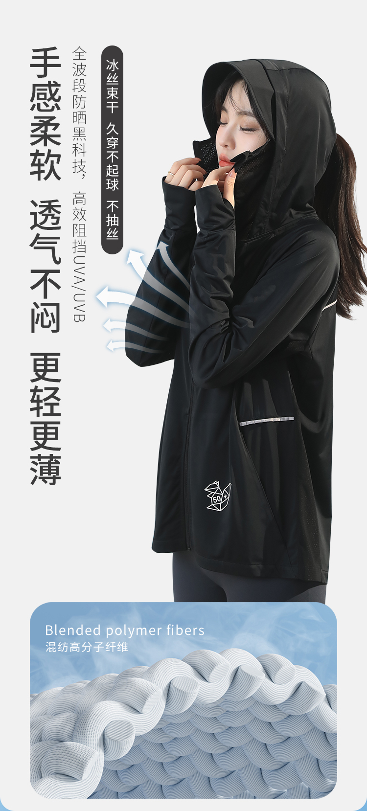 JUST丽丽姐定制『情侣防晒衣』 2024新款防晒衣 女装/女士精品 短外套 原图主图