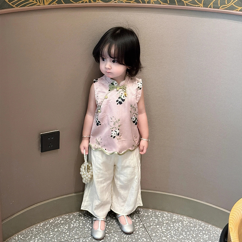 女童夏季套装2025新款