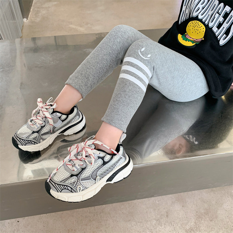 女童韩版打底裤小女孩条纹笑脸印花外穿百搭紧身长裤2026新款裤子,童装/婴儿装/亲子装,裤子,淘宝优惠券,粉丝福利购,淘宝优惠卷