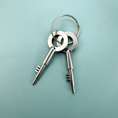 三齿钥匙五金配件钥匙胚