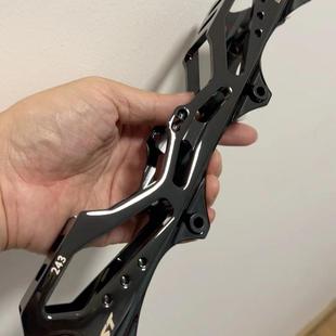 米高MST圣巴SEBA王炸黑灰色平花刀架香蕉架219 243mm 231