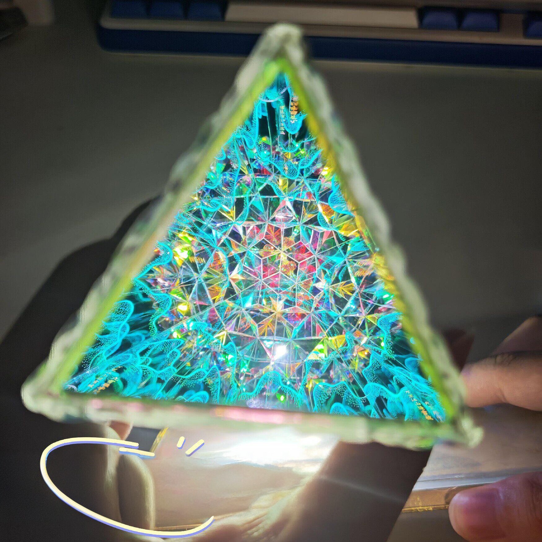 伯利恒之星万花筒DIY科学实验图片