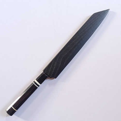 白蜡木喷黑漆刀鞘牛刀柳刃先丸切付木鞘磁吸木刀套多款保护木刀鞘