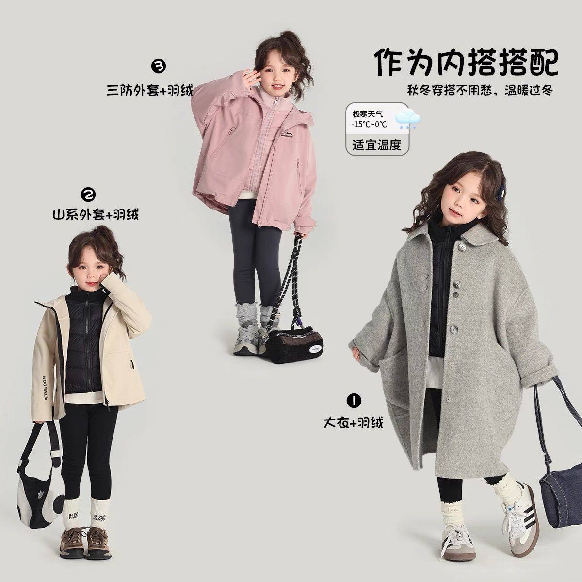 儿童轻薄羽绒服摇粒绒校服内搭神器棉服内胆外套-F202【晴晴】,童装/婴儿装/亲子装,羽绒服,淘宝优惠券,粉丝福利购,淘宝优惠卷