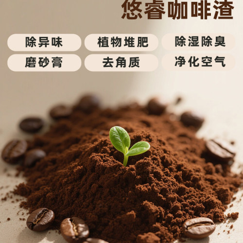 咖啡渣干渣装修除味去甲醛去角质