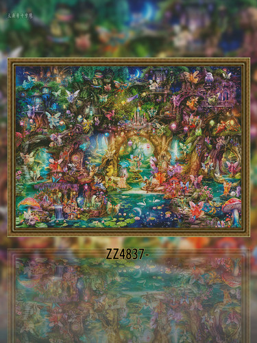 【ZZ4837-精灵城堡】十字绣2