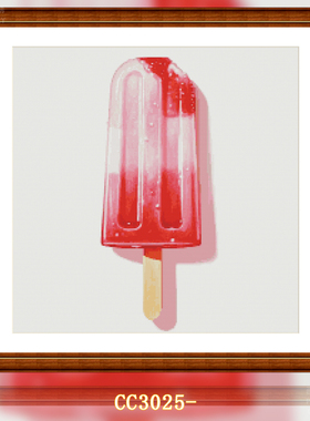 【CC3025-美食系列之冰棍】十字绣2025新款小件线绣客厅