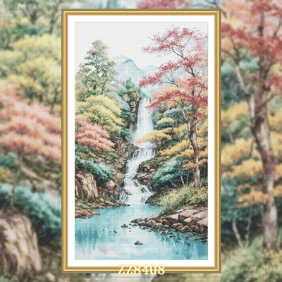 【ZZ8408-】十字绣2025新款客厅餐厅简单新手款手工简约