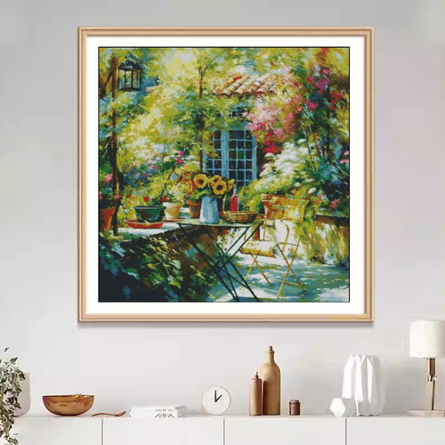 【ZZ3258-花间别苑】十字绣2