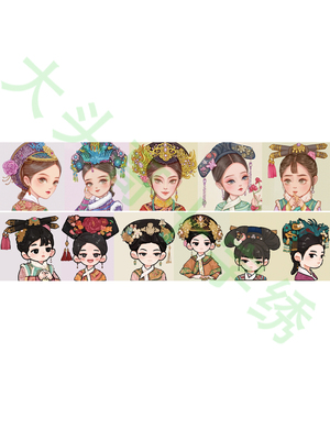 【MNCZ37-2个1组甄嬛传