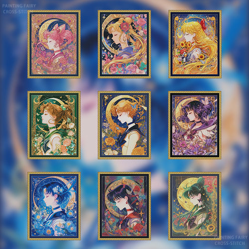 【ZZ-塔罗牌美少女系列】十字绣2025新款小件线绣