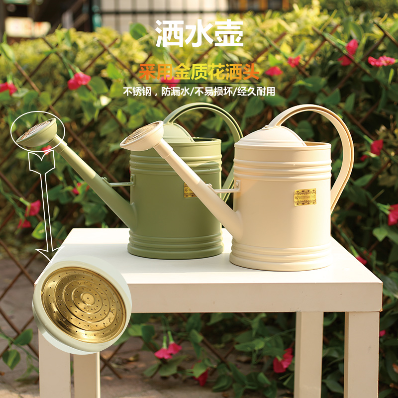 爱丽丝浇水壶加厚不锈钢金质