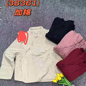 文艺范加棉加厚斜襟盘扣棉服上衣纯色精致刺绣休闲立领棉衣J23