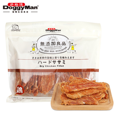 多格漫日本500g大包装烤制鸡小胸