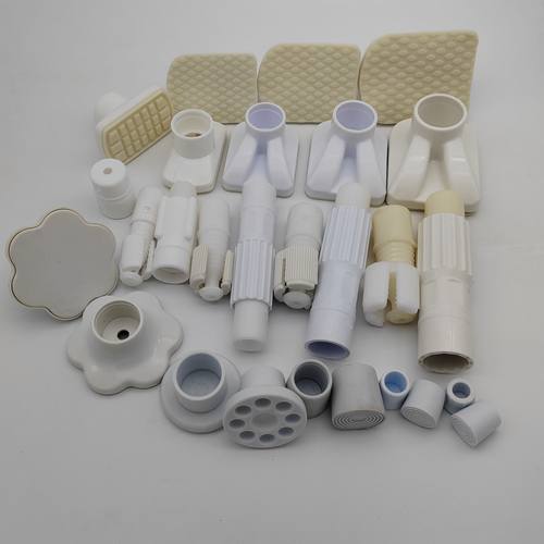 免打孔伸缩杆塑料配件浴帘杆