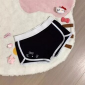 女 外穿包臀低腰热裤 软妹小个子运动休闲短裤 高腰运动显瘦健身修身