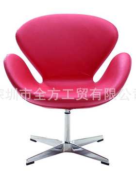 北欧白色家居旋转懒人休闲椅子客厅布艺椅婚礼贵宾座椅QF-B220-4