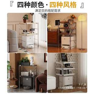 扫地机器人置物架可移动展示架云鲸上方基站柜下空式猫砂盆收纳架