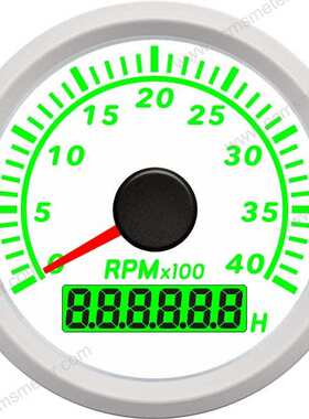 ECPC直径52MM多色背光 指针转速表4000RPM