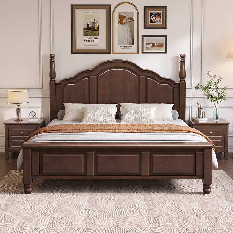 实木床美式乡村复古床1.8米双人大床主卧橡木婚床简约1.5米储物床,鲜花速递/花卉仿真/绿植园艺,其它园艺用品,淘宝优惠券,粉丝福利购,淘宝优惠卷