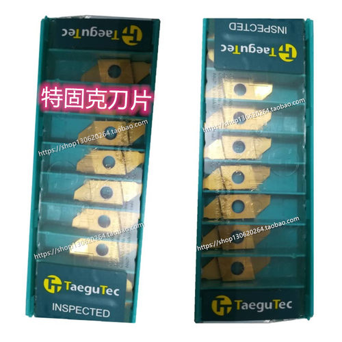 Taegutec切断切槽不锈钢车削