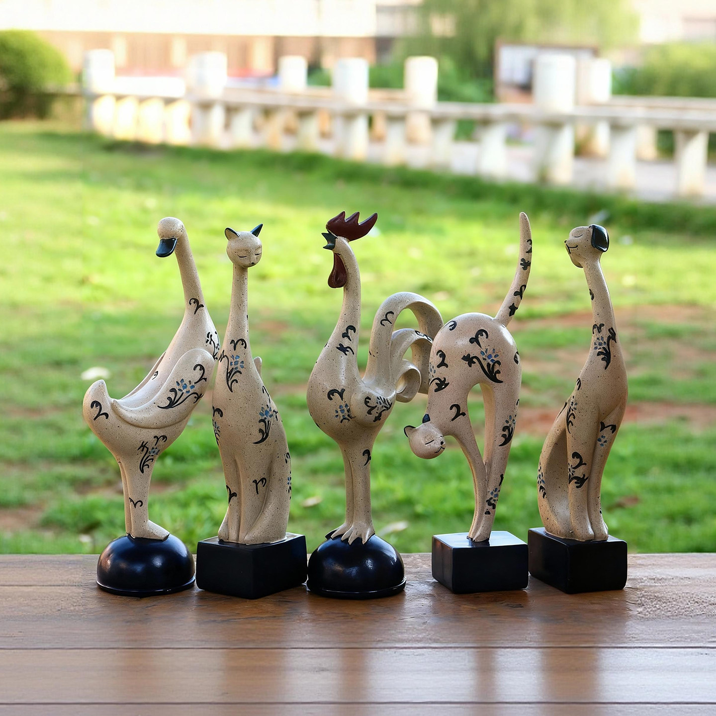 动物树脂创意家居摆件