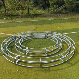 婚庆道具铁艺25管半圆拱门圆弧形吊顶圆形桁架鲜花吊环桁架圆异型