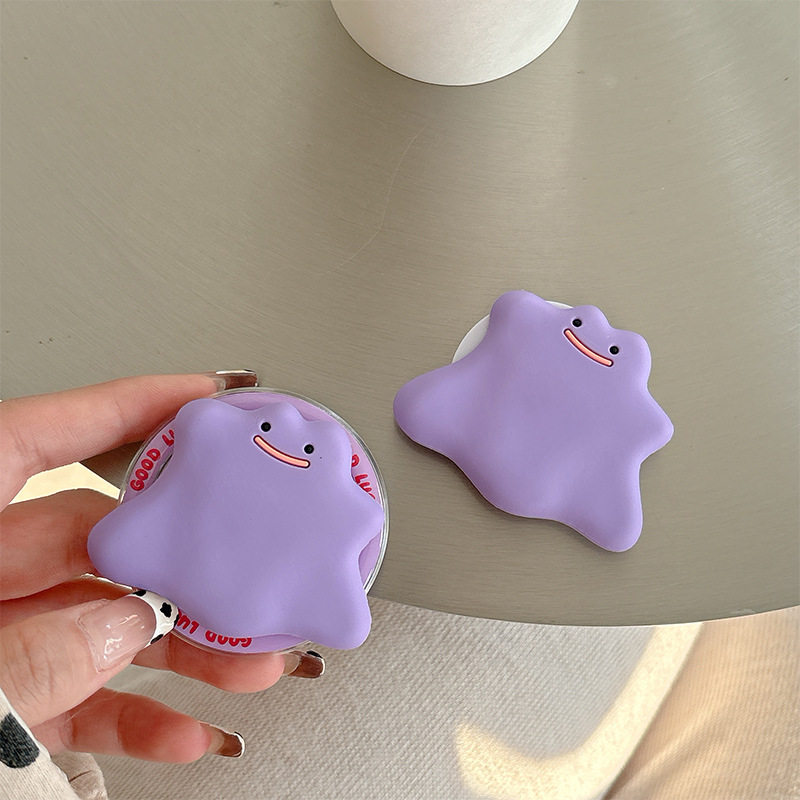 赵露思同款百变怪手机气囊支架韩国ins磁吸手机支架背贴可伸缩