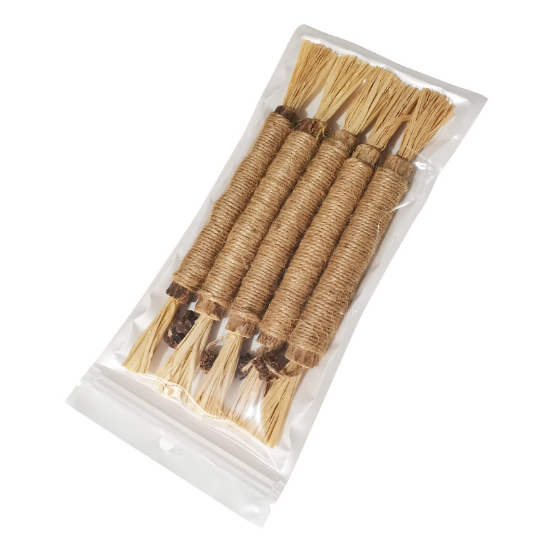猫咪宠物用品猫玩具拉菲草木天蓼虫瘿果猫咪自嗨玩具多支装逗猫棒