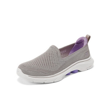 skechers斯凯奇女鞋健步鞋运动休闲一脚蹬轻质缓震回弹125208
