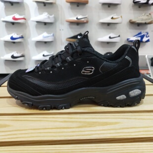 11930 skechers斯凯奇熊猫鞋 厚底缓震运动鞋 纯黑休闲鞋 BBK 经典