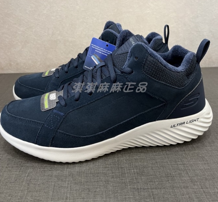 斯凯奇加绒保暖休闲鞋