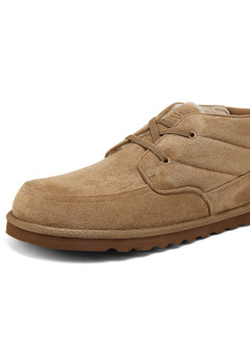 skechers斯凯奇加绒保暖男鞋运动休闲鞋日常百搭绑带中帮靴205177