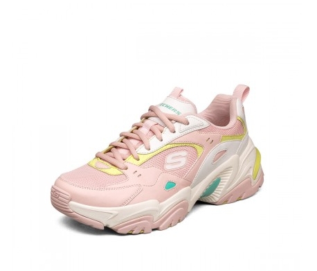 skechers斯凯奇吴宣仪同款休闲运动鞋情侣款老爹鞋149510  237163