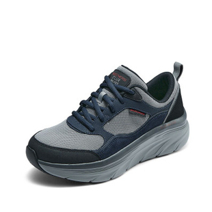 skechers斯凯奇舒适宽楦头男鞋跑步鞋运动休闲鞋缓震健步鞋232363
