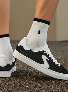 skechers斯凯奇复古德训鞋男鞋板鞋运动休闲鞋足弓支撑254000