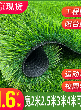 仿真草坪地毯人工假草皮人造幼儿园草坪户外阳台露台围挡绿色草坪