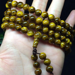 天然金丝海柳手串男20黑珊瑚单圈手链女108海柳血柳佛珠手串文玩