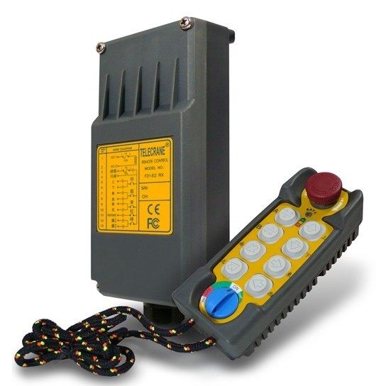 台湾产禹鼎原装F21-E2八路工业遥控器,MD葫芦起重机遥控器