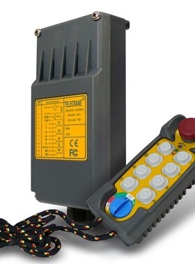 台湾产禹鼎原装F21-E2八路工业遥控器，MD葫芦起重机遥控器