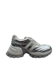 复古百搭轻便运动鞋 735 女款 牛皮厚底老爹鞋 5新款