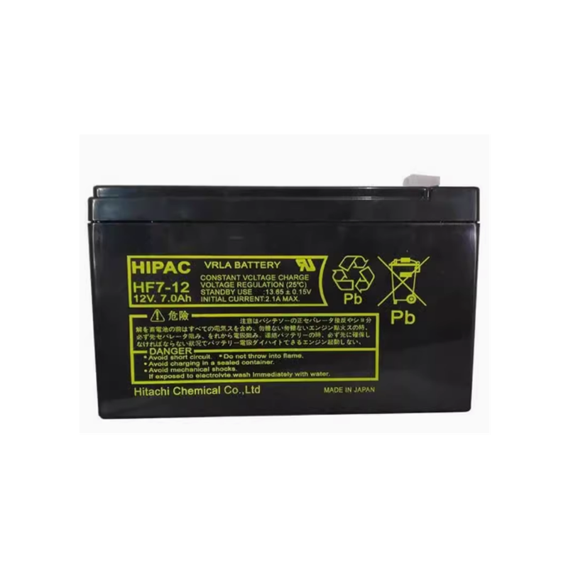 HIPAC日立蓄电池HF7-12 电梯 消防设备 医疗仪器12V7AH 铅酸电池