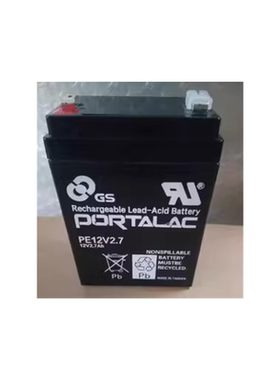 GS PORTALAC蓄电池PE12V2.7 电子设备 精密机械12V2.7AH 原装进口