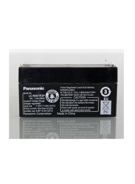 松下蓄电池LC-R061R3P 医疗监护仪6V1.3AH报警器刷卡机 仪器仪表