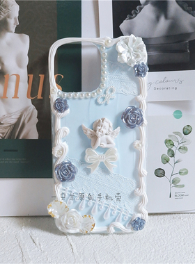 一只羊复古巴洛克手机壳适用于苹果13pro12ProX70PRO米10NOVA8P40