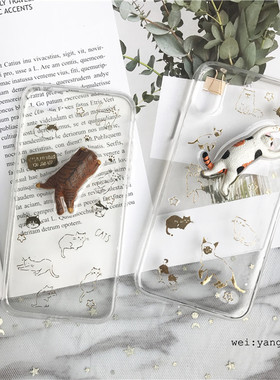 一只羊猫咪喵星人手机壳适用于苹果14plus13pro12Pro米12PRONOVA8