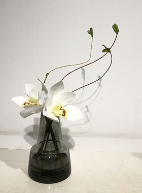 仿真花艺摆件  餐厅桌面样板间茶几书柜床头柜台面假花摆件软装