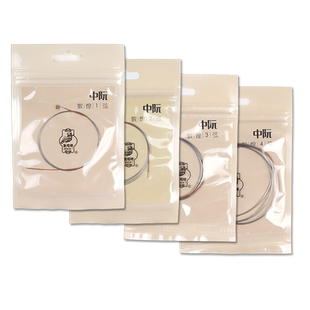 敦煌牌中阮弦钢丝弦1234弦上海民族乐器一厂【敦煌专卖店】